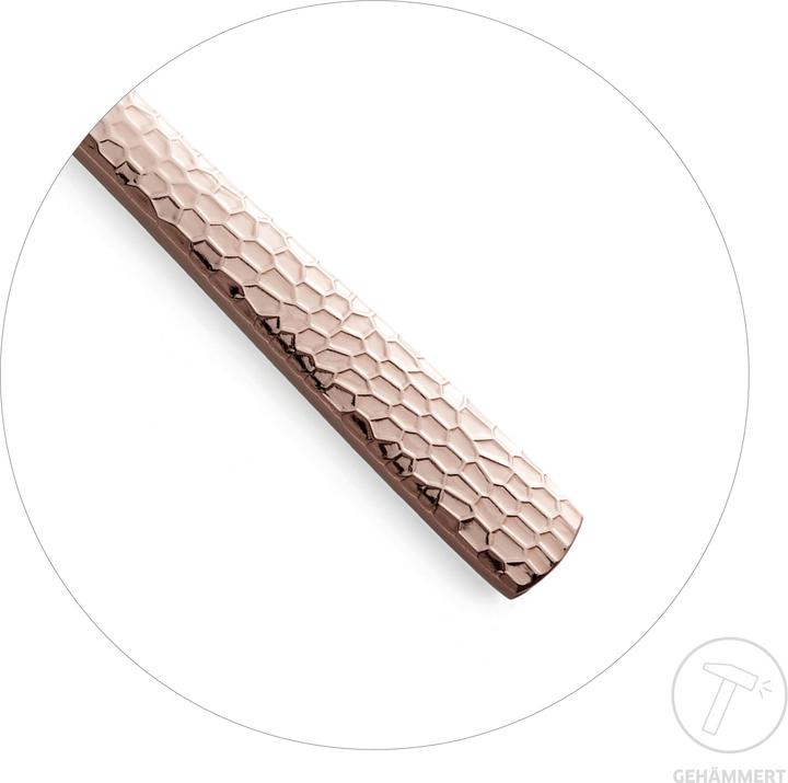 Actual product image Amefa Cutlery set 24 pieces hammered PVD rosé 3319 Felicity (24 pcs., Cutlery set)