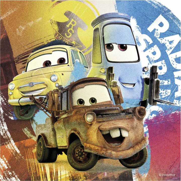 Produktbild Dino 3 Puzzles - Cars : Friends (55 Teile)