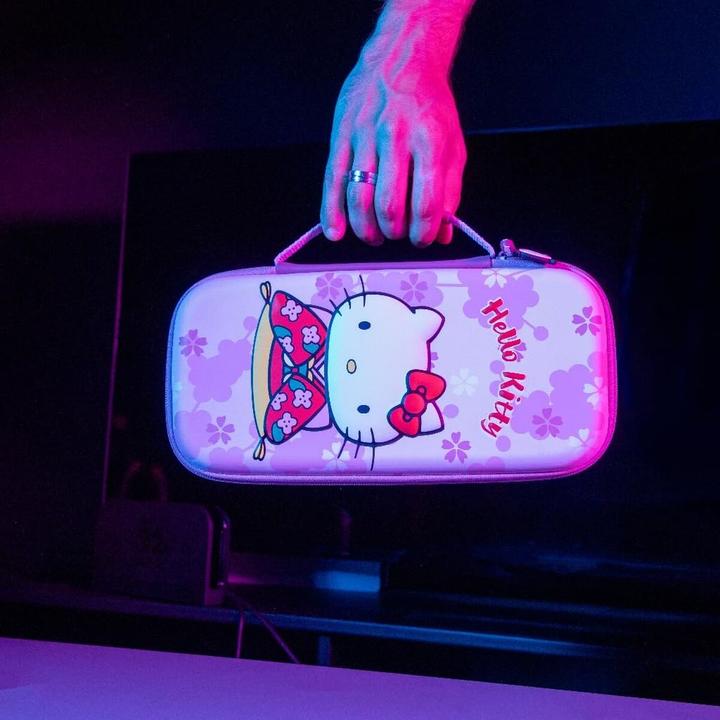 Actual product image Konix Hello Kitty Pro Carry Bag - 3D (Switch, Switch OLED)