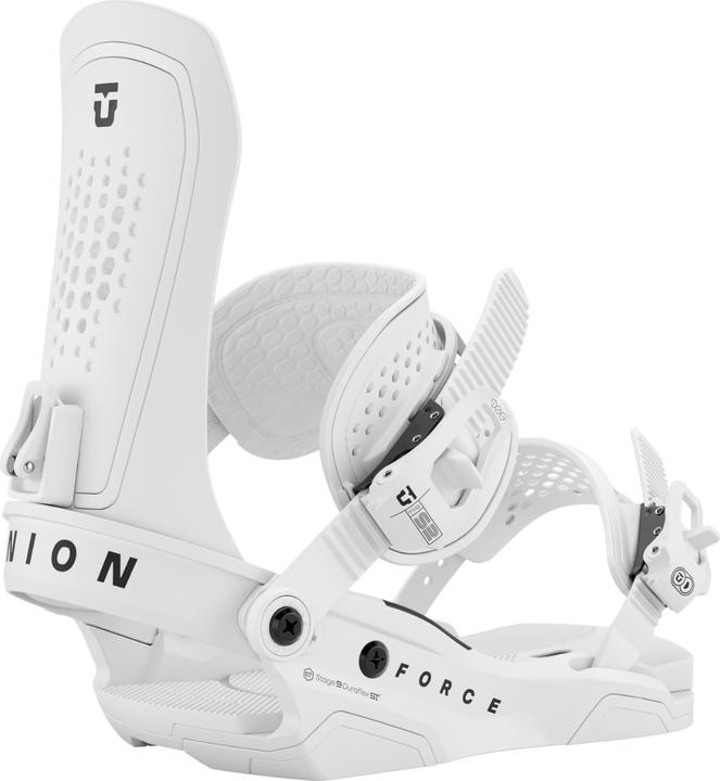 Image du produit Union Force Men's Snowboard Bindings - White-M (M)