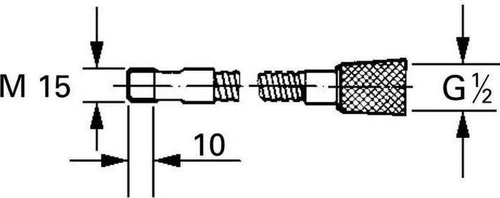 Image du produit Grohe Tuyau métallique (150 cm)