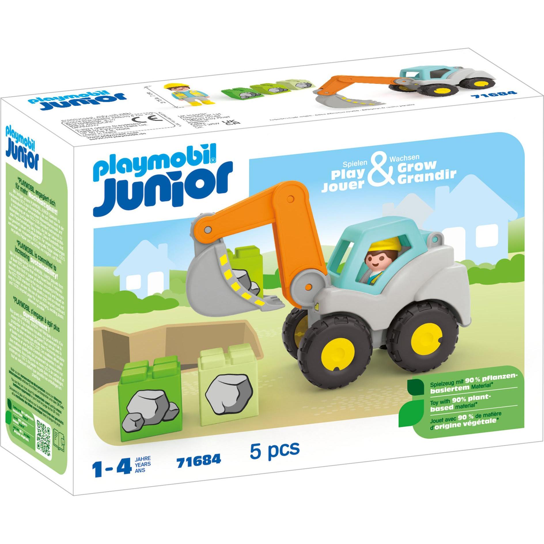 Playmobil Schaufelbagger (71684, Playmobil Junior)