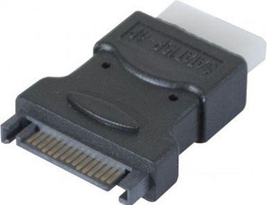Exertis Connect SATA / IDE Stromadapter Zum Anschluss von IDE-Festplatten und Laufwerken mit 13,30cm (5,25") Stromve