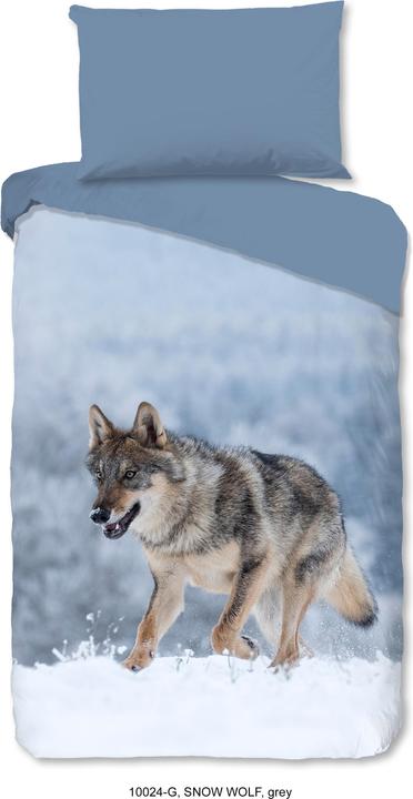 Good Morning SnowWolf (Bedding set, 140 x 200 cm, 70 x 90 cm)