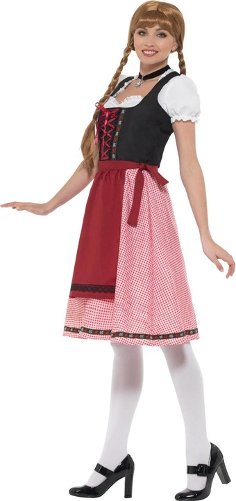 Actual product image Smiffys Womens/Ladies Bavarian Tavern Maid Costume Set (S)