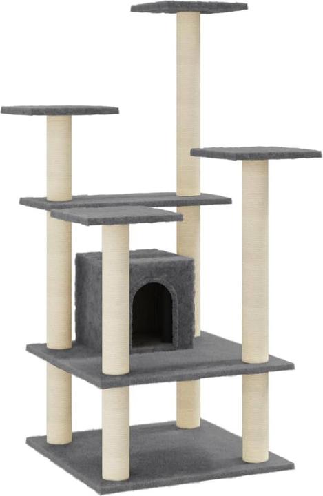 Produktbild vidaXL Katzenbaum (110 cm, Dunkelgrau)