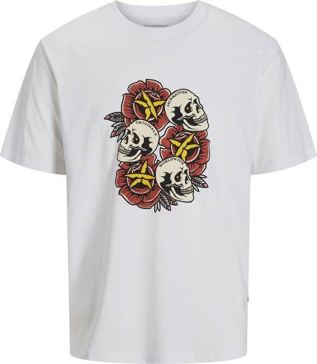 Jack & Jones Joranatomy Skull Tee Ss Crew Neck Sn Jnr