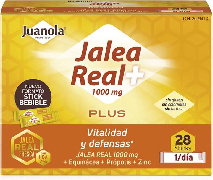 Produktbild Juanola Royal Jelly Energy 1500mg 28 Sachets 10ml - Pack of 28 (Körpermilch)
