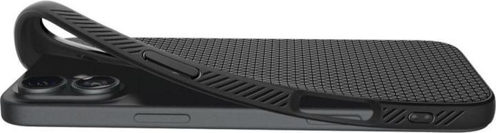 Actual product image Spigen Liquid Air iPhone 16 Plus czarny/matte black ACS08066 (Apple iPhone 16 Plus)