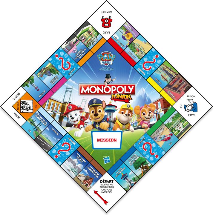 Produktbild Winning Moves Monopoly Junior (Französisch, 2 - 4 Spieler)