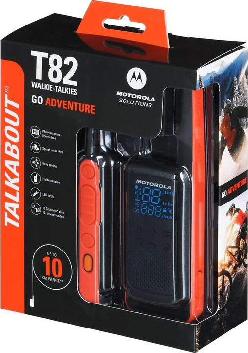 Image du produit Motorola Radio portable PMR TLKR T82 188 (10 km)