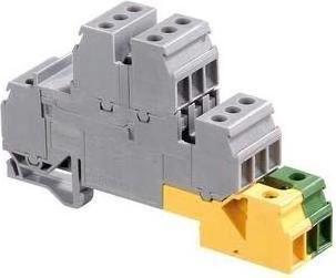 Krüger ABB STOTZ-KONTAKT 1SNA 110 328 R0200 Installationsetagenklemme 17.8 mm Schrauben Belegung PE L Grau (Potentiometer)