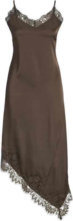 JJXX Jxvima Satin Sl Lace Mix Dress Wvn Ln