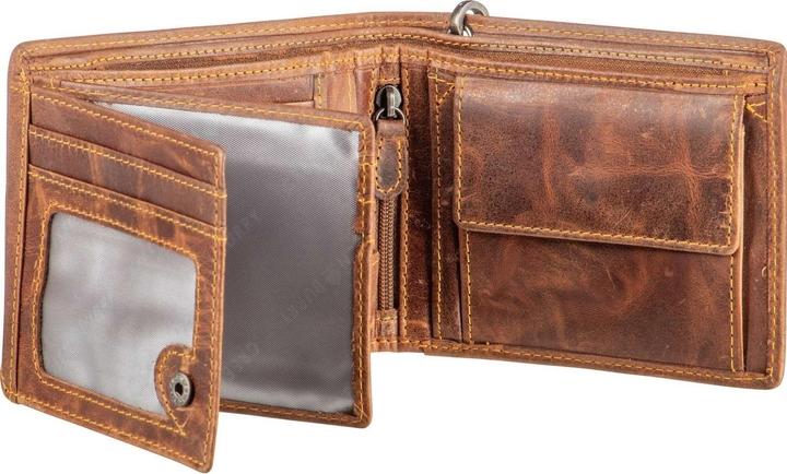 Immagine prodotto Greenburry Portafoglio vintage Cafe-Racer RFID in pelle 12 cm