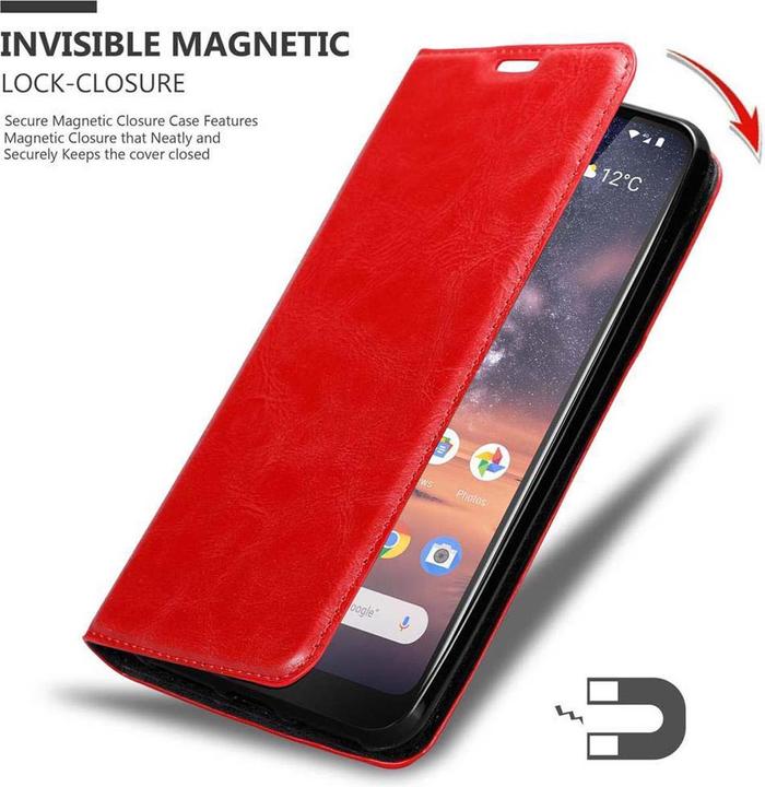Produktbild Cadorabo Book Invisible Magnet Cover (Nokia 3.2)
