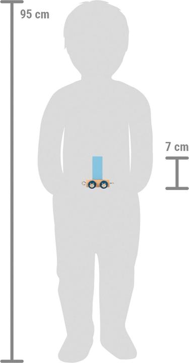 Actual product image small foot Letters Train Polar I