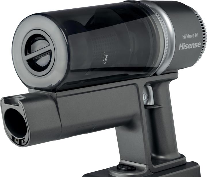 Actual product image Hisense HVC6464A Cordless Vacuum Cleaner Black Bagless