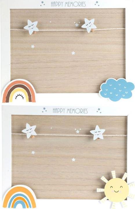 Memoboard MDF Arc-en-ciel