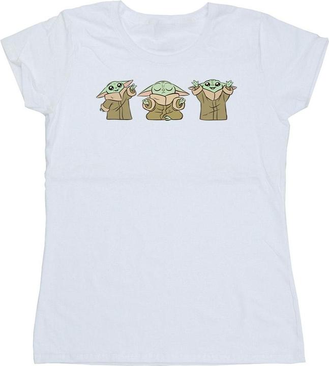 Immagine prodotto Star Wars The Mandalorian Grogu Poses Maglietta Donna (XL)