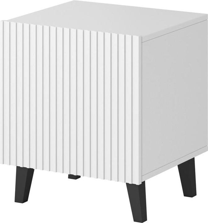Cama PAFOS bedside cabinet 2pcs. 45x40xH.51 white matt (45 x 40 x 51 cm)