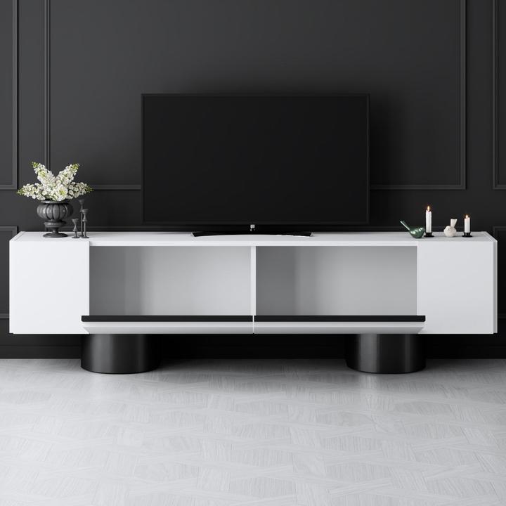 Produktbild Skye Decor Bohem Black TV Stand (180 x 30 x 50 cm)