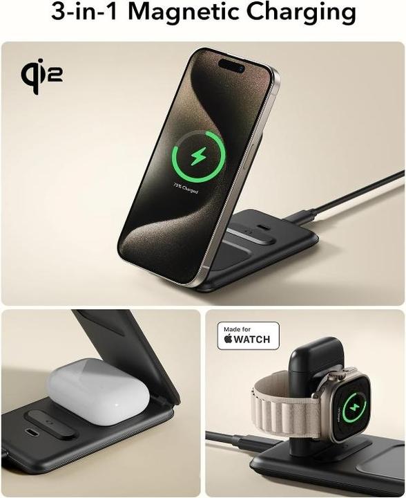 Actual product image ESR 3in1 Travel Set (15 W)