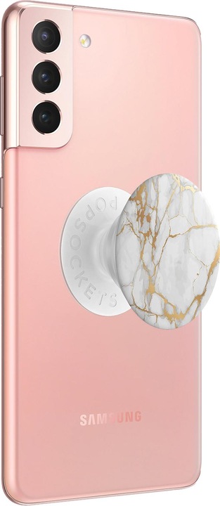 Produktbild PopSockets Gold Lutz Marble (2. Gen, austauschbar)