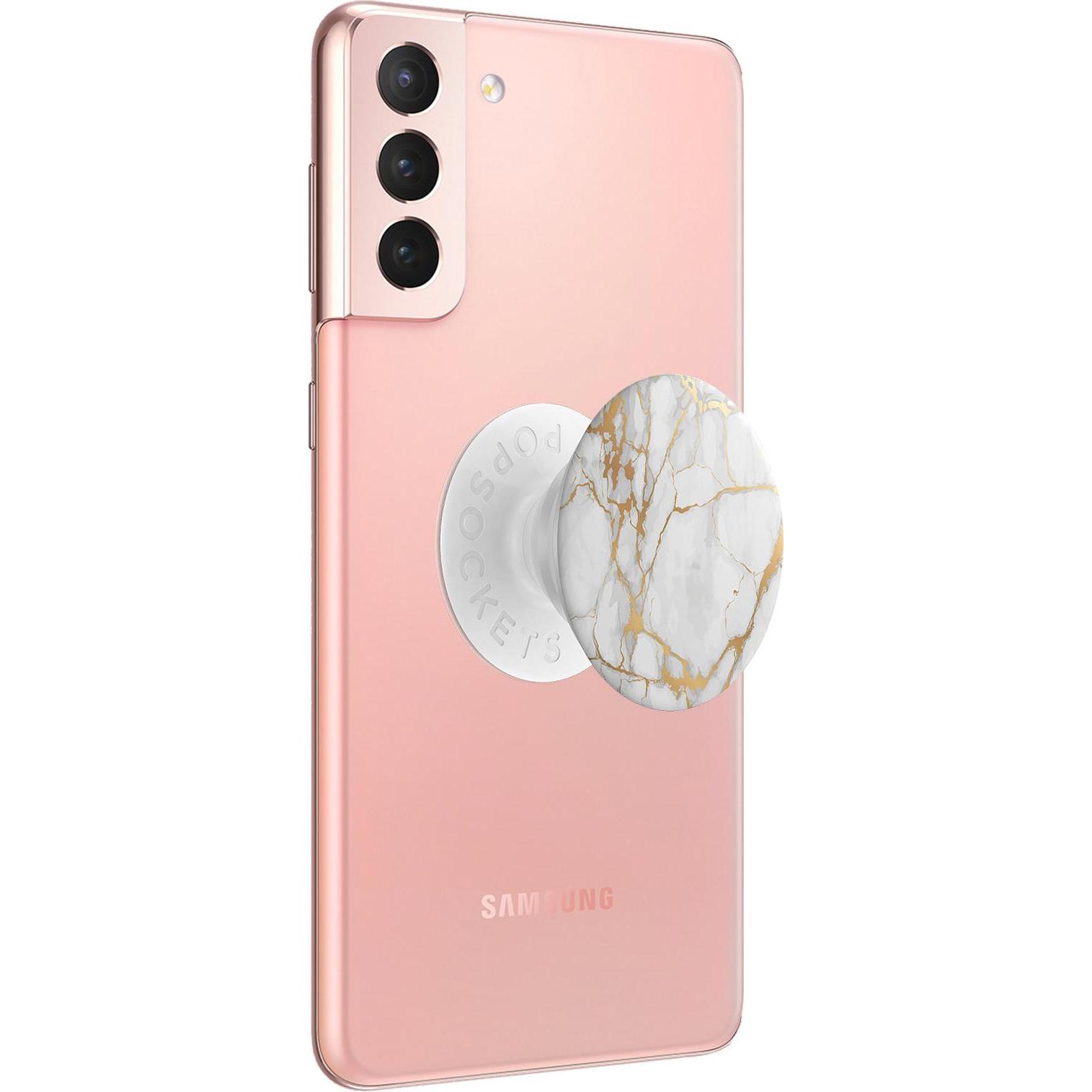 Thumbnail - PopSockets Gold Lutz Marble (2. Gen, austauschbar), Smartphone Halterung, Mehrfarbig