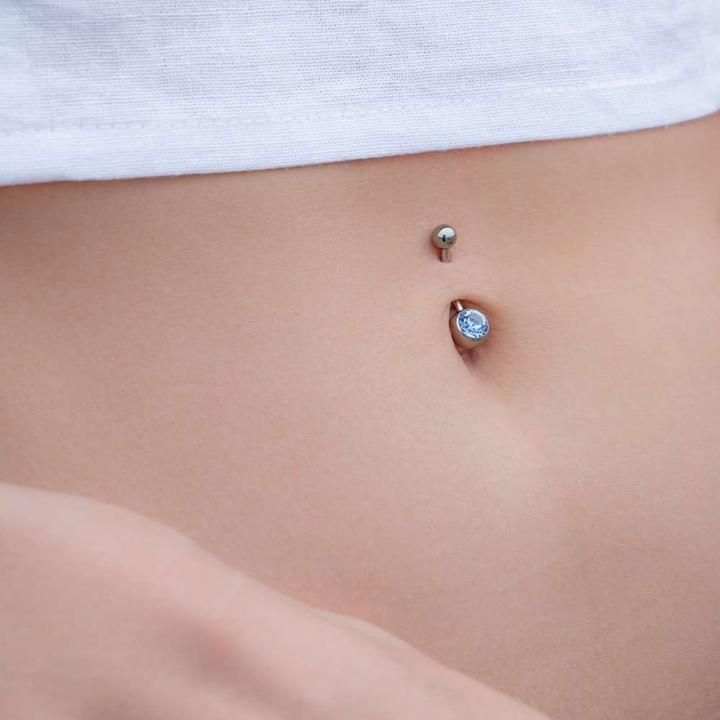 Immagine prodotto Bijouteria Piercing ventre (Acciaio inossidabile, Zirconia)