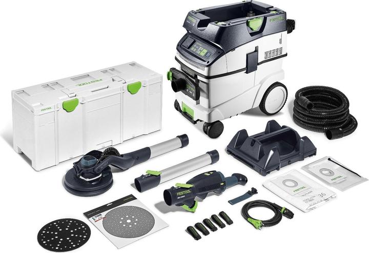 Festool LHS 2 225 EQI/CTM 36 set (Eccentric grinder, 400 W)