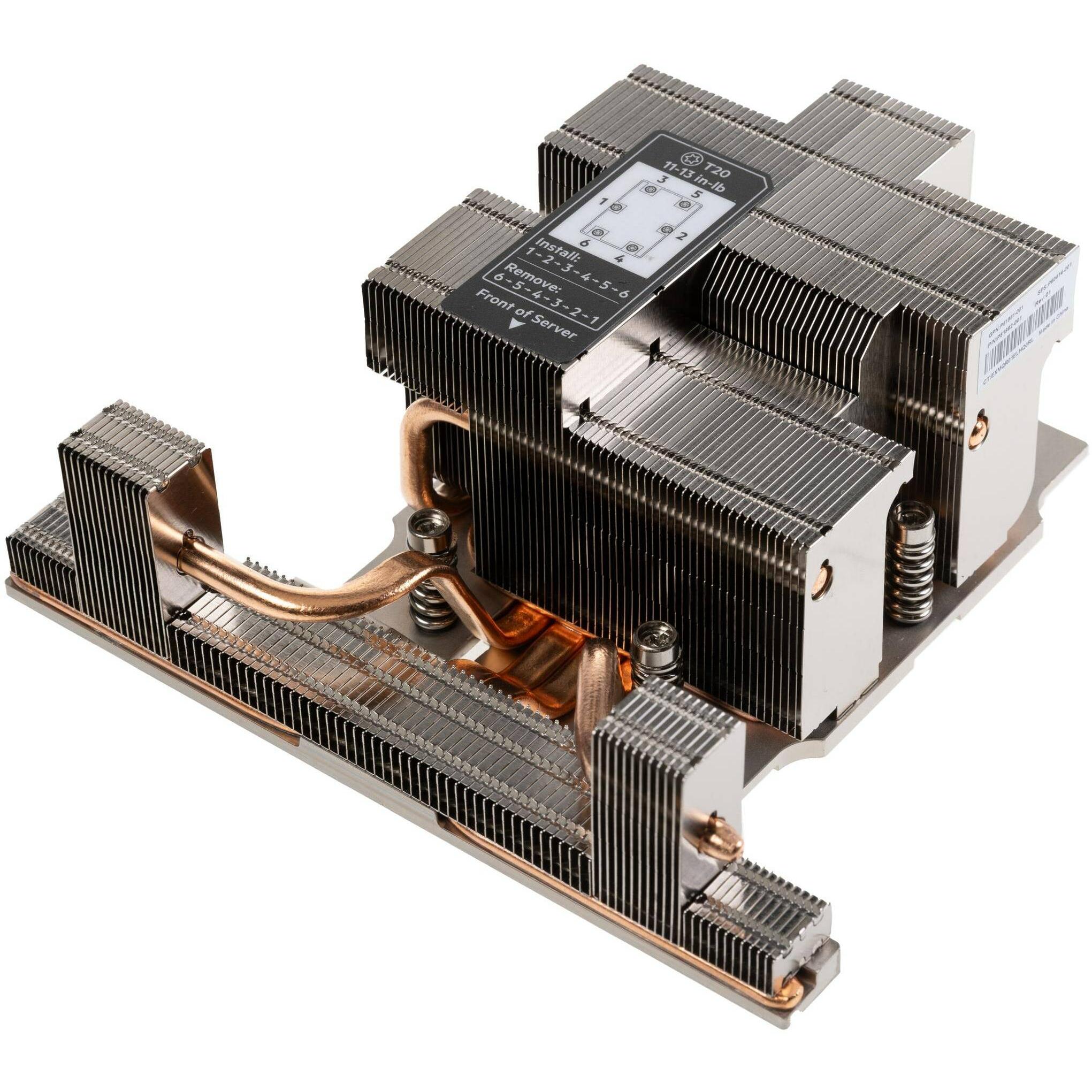 Hpe Kit Dissipatore Di Calore 2U Proliant Dl3x5 Gen11 Performance, Accessori Per Server