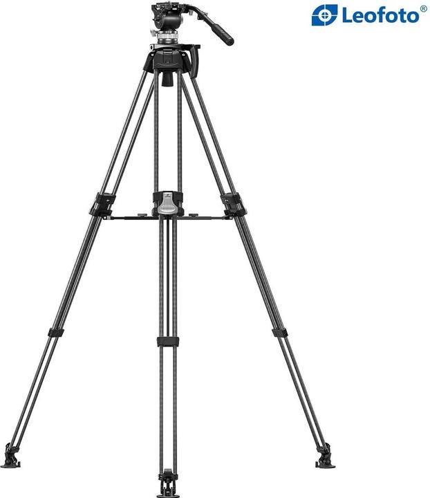 Produktbild Leofoto LVF-163C+BV-15 Video Tripod Kit (2006214610) (Metall)