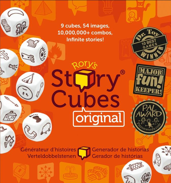 Image du produit Asmodée Jeu - Story Cubes : Original (Orange) (Français)
