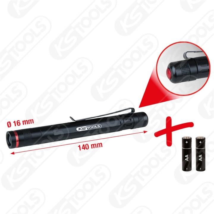 Actual product image KS Tools 150.4370 (14 cm, 85 lm)