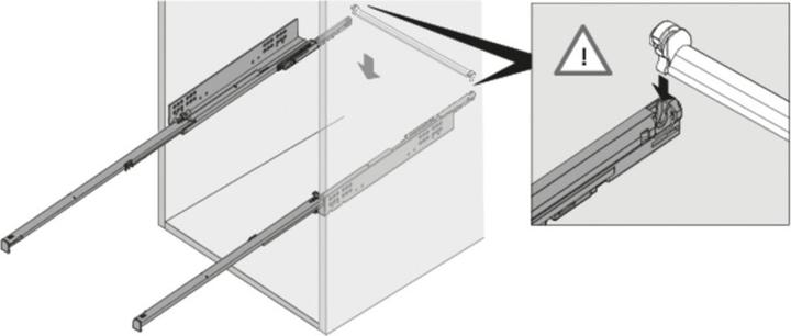 Actual product image Hettich Synchro Welle Länge 1097 mm