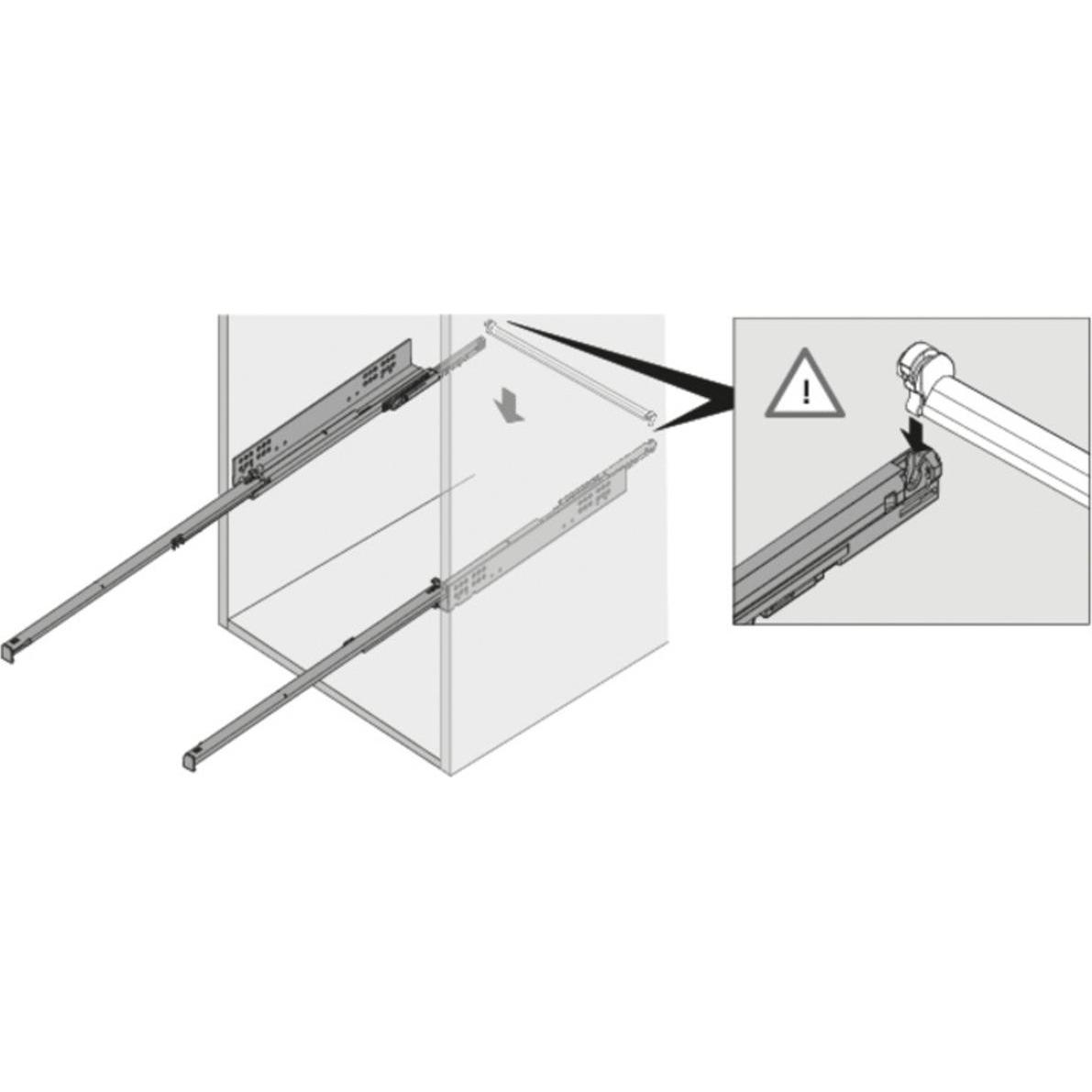 Thumbnail - Hettich, Schubladenauszüge, Synchronisationstange Push to open
