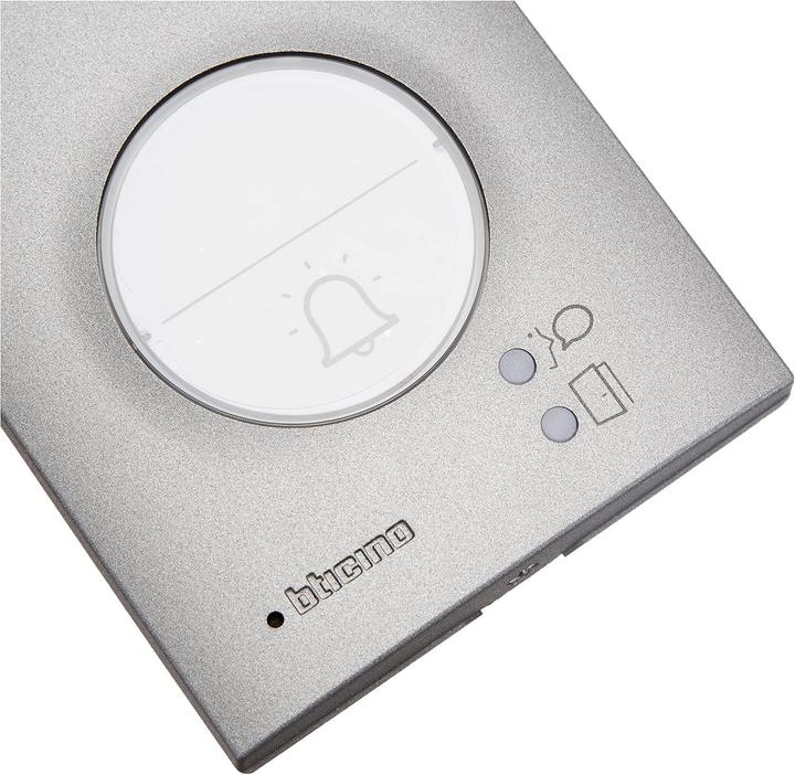 Produktbild Bticino 2-Draht Video-/Audio Türstation LINEA 3000 mit Transponder zur Türöffnung (Kabelgebunden)