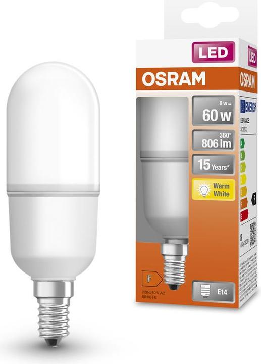 Energie-Label Osram Led Star Stick (E14, 60 W, 806 lm, 1 x, F)