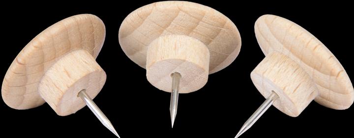 Produktbild Legamaster Holz Push Pins (25 Stück, 20 mm)