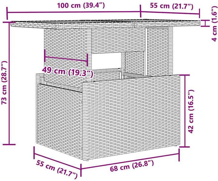 Produktbild vidaXL Elise
