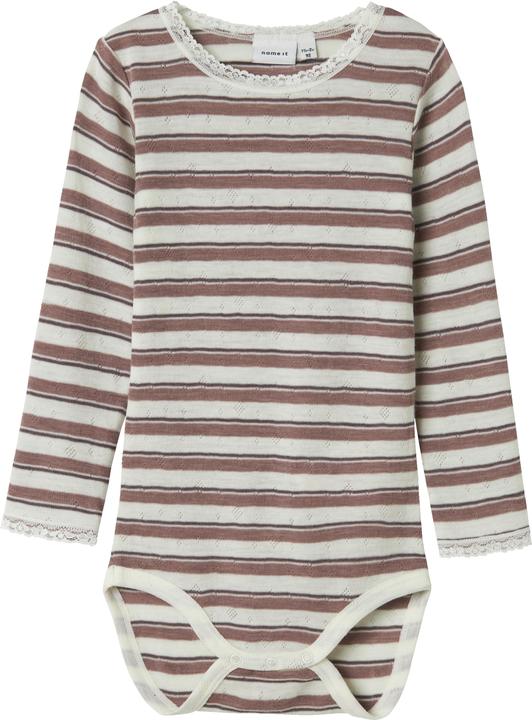Actual product image Name it Nmfwang Wool Needle Ls Body Noos (104)