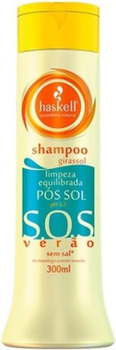 Actual product image Haskell S.O.S Summer Post-Sun Shampoo (Liquid shampoo, 300 ml)