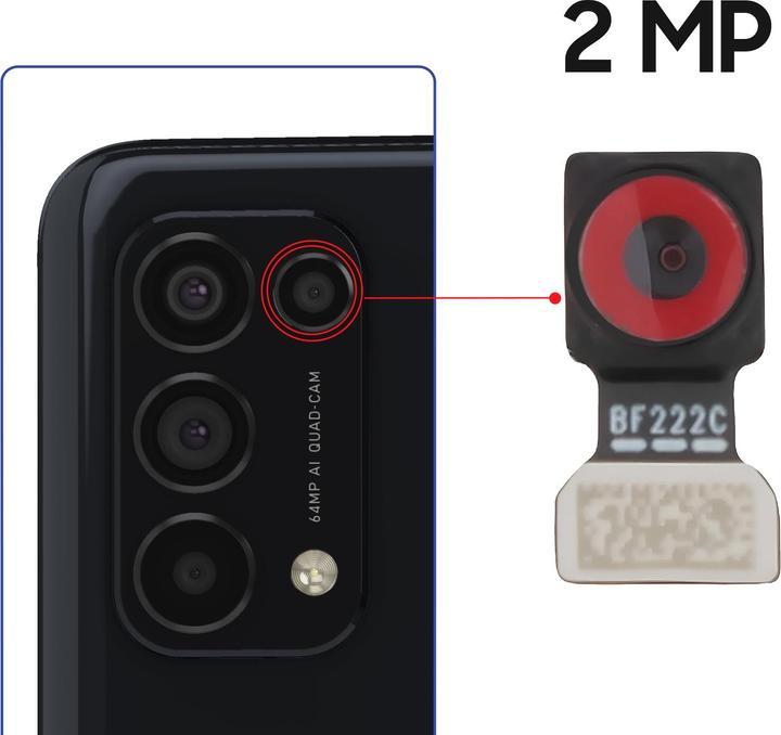 Produktbild Clappio Makro-Objektiv Ersatzteil (Oppo Find X3 Lite)