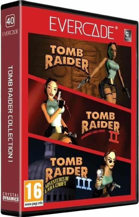 Produktbild Evercade EXP-R Handheld Console with Tomb Raider Collection 1 (I, II & III) /