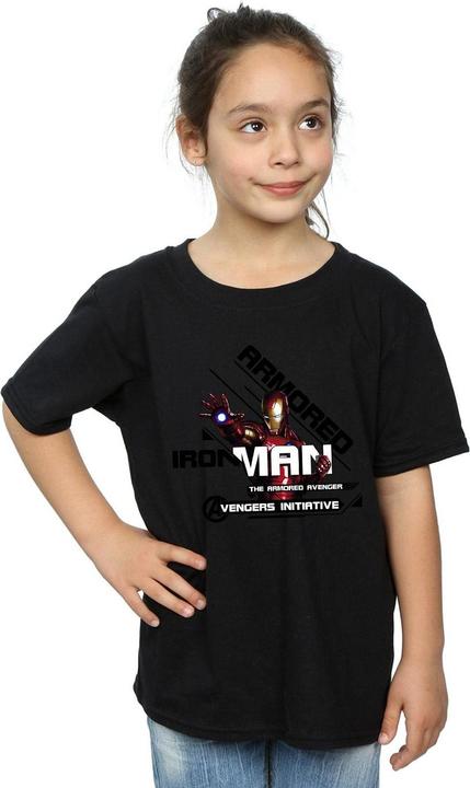 Produktbild Iron Man Armored Avenger TShirt Mädchen (140, 146)