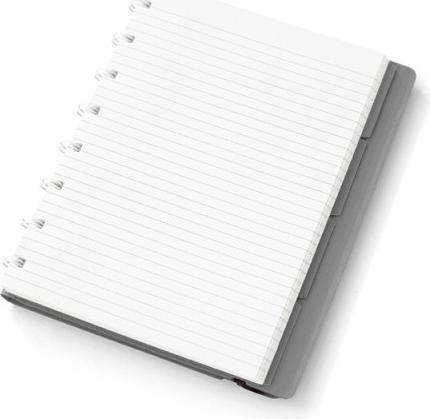 Actual product image Filofax Notebook A5 Classic graphite (A5, Lined, Hardcover)