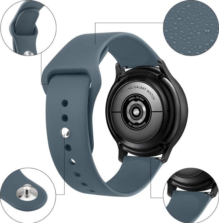 Produktbild Screenguard Samsung Galaxy Watch5 Silicone Strap Sportarmband (Silikon)