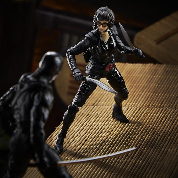 Image du produit Hasbro G.I. Joe Classified Series Snake Eyes : G.I. Joe Origins Baroness Figurine, Jouet Premium, sp