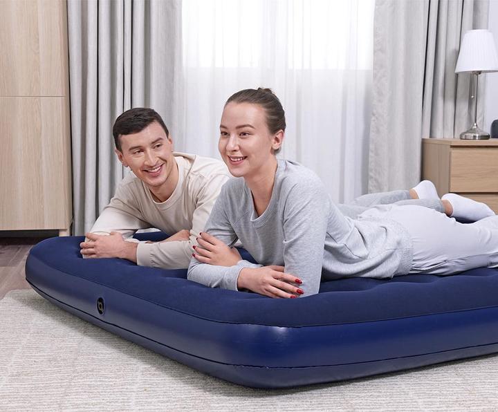 Actual product image Bestway Luftbett Flocked (150 x 200 cm)
