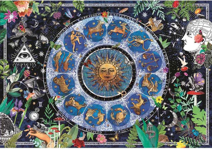 Actual product image Clementoni 1000 pcs. CB HQC Astrological Chart (1000 pieces)